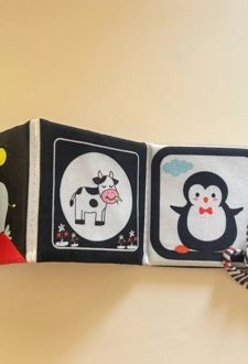 کتاب پارچه‌ای سوت‌دار نی‌نی باهوش من