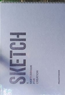 دفتر اسکچ‌بوک A3 جلد ترمو SketchBook (پیل) بنفش