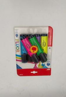 بلیستر 6 رنگ هایلایتر 2.5MM فلورسنتی (MP)