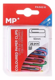 کلیپس کاغذ رنگی 25 عددی (MP)