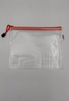 پوشه زیپ‌دار A5 نارنجی (MG)