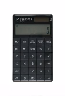 ماشین‌حساب رومیزی 2 صفر 12 رقم (سیکلاس) - مشکی