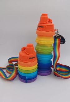 قمقمه سیلیکونی اسکول فنز FA9313 آکاردئونی