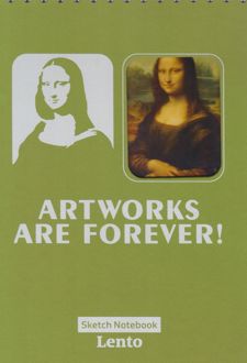 دفتر طراحی 80 برگ A4 مولتی پیر سری سونات (لنتو) سبز