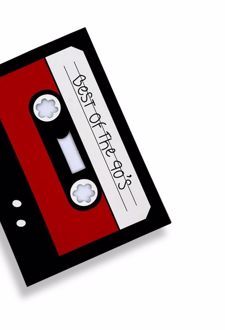 دفتر یادداشت خط‌دار RETRO (طرح BEST OF THE 90'S، کد 971)