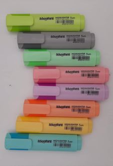 علامت ‌زن 8 رنگ پاستلی اسکول فنز