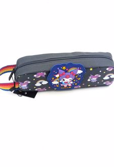 جامدادی تک‌زیپ عروسکی (پیکولو) - کرومی