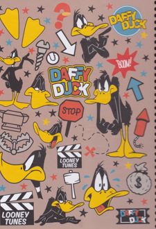 دفتر 100 برگ School وزیری جلدسخت لونی (لانگو) نسکافه‌ای