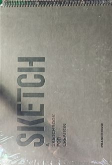 دفتر اسکچ‌بوک A3 جلد ترمو SketchBook (پیل) مشکی