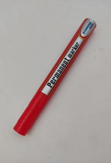 ماژیک معمولی تخت کرونا - (قرمز)