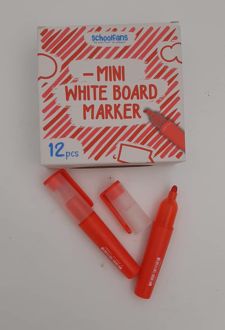 ماژیک وایت برد مینی گرد قرمز اسکول فنز