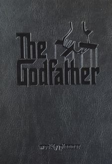 دفتریادداشت و پلنر 15*15 جلد چرمی گادفادر (کیوی نوت) - مشکی