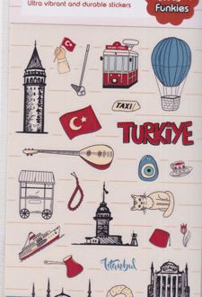 استیکر 22 تکه فانکیز استانبول (لانگو)