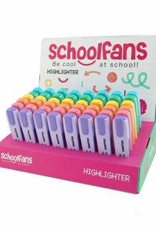 علامت زن بدنه کلاسیک پاستلی اسکول فنز - (بنفش)