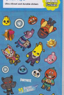 استیکر 20 تکه فانکیز fortnite (لانگو)