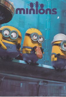 دفتر نقاشی رحلی 40 برگ (بهمن آرا) مینیون