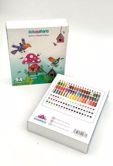 مدادرنگی 54 رنگ سوپرکالر اسکول فنز