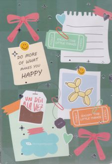 دفتر 100 برگ رقعی جلد سخت فانتزی (هیرمند) - سبز