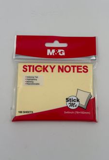 استیک‌نوت 100 برگ زرد (MG)