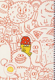 دفتر مشق کودکانه 60 برگ سیمی مقوایی HAPPY (هیرمند) - قارچ