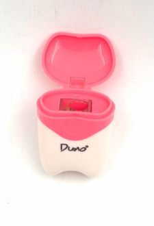 تراش مخزن‌دار دوسوراخ طرح دندان بزرگ دونو (فکتیس) - صورتی