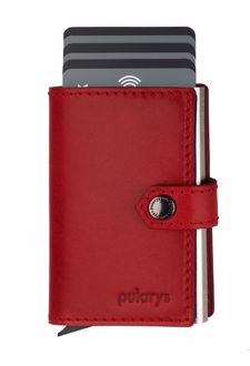 جاکارتی چرم نمد EASY wallet (پولاریس) - قرمز