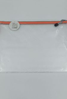 پوشه زیپ دار A4 (نارنجی)