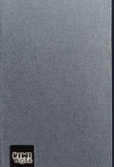 دفتر‌یادداشت 20*12 پارچه‌ای (کیوی نوت) طوسی