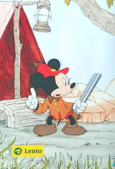 دفتر انیمیشن سایز A5 (لنتو) میکی‌موس