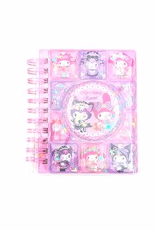 دفتر‌یادداشت آکواریومی استیکردار(فانتزی) - کرومی