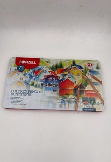 مدادرنگی 72 رنگ creative جعبه فلزی (فونزل)