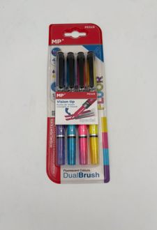 بلیستر 4 عددی هایلایتر 4MM و 1MM چهار رنگ ویژن (MP)