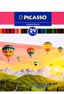 مدادرنگی 24 رنگ فلزی (پیکاسو)