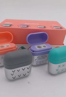 تراش مخزن دار دو سوراخ ایرپاد متالیک اسکول فنز - (بنفش)