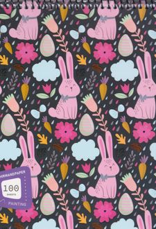 دفتر نقاشی خشتی سیم از بالا (هیرمند) - خرگوش