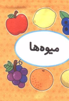اولین کتاب تصویری من (میوه ها)