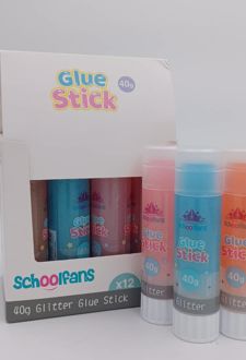 چسب ماتیکی 40 گرمی اکلیلی اسکول فنز - (آبی)