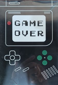 دفتر‌نقطه ای شومیز مدل GameOver سری Retro (همین)