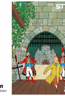 پازل شیشه‌ای استینو 500 تکه طرح تن تن (کد 19117)