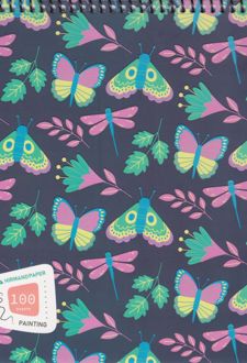 دفتر نقاشی خشتی سیم از بالا (هیرمند) - پروانه