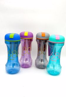 قمقمه 550 میل نی دار طرح دمبل شوتای - (طوسی)