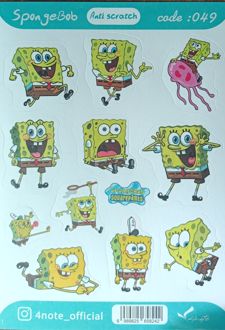 استیکر ضد‌خش باب اسفنجی (فورنوت - کد 49)