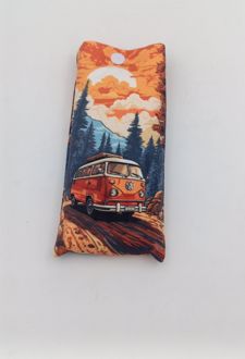 کاور‌عینک پارچه‌ای دکمه‌دار (انارچاپ) ون