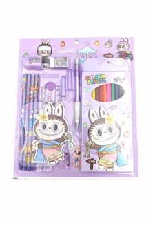 ست تحریر لبوبو (فانتزی) - بنفش