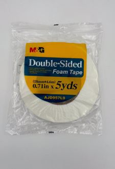 چسب‌نواری دوطرفه سفید (MG) - 18MM*4.6M
