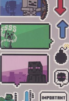 استیکر To do list مدل برنامه‌ریزی (دکمه) ماینکرفت