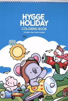 کتاب رنگ آمیزی (طرح HYGGE HOLIDAY،کد 1667)