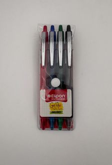 خودکار ژلینو چهار رنگ اصلی (الیپون)