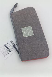 جا‌مدادی پارچه‌ای ملانژ 3 لت (لنتو) طوسی