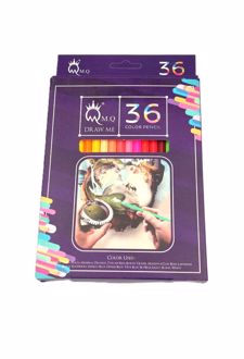 مدادرنگی 36 رنگ جعبه مقوایی آرتیست (ام کیو)